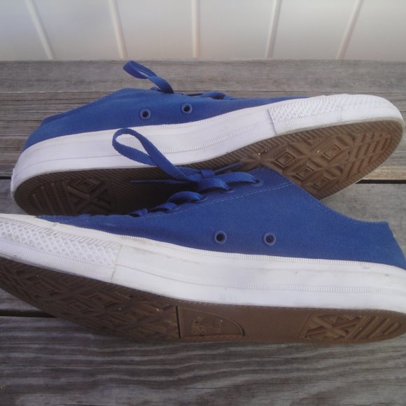 Converse Shoes Royal Blue Chuck Taylor Lunarlon Mens 11.5 - Picture 7 of 8